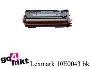 Lexmark 10E0043 bk toner remanufactured