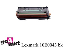 Lexmark 10E0043 bk toner remanufactured