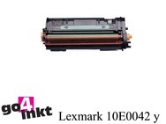 Lexmark 10E0042 y toner remanufactured