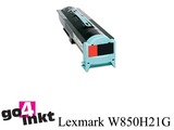 Lexmark W850H21G bk toner compatible