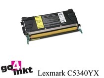Lexmark C5340YX y toner remanufactured 