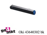 Oki 43640302 bk toner compatible