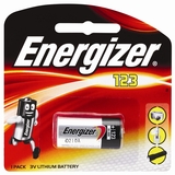 Energizer CR123 lithium batterij (1 st)