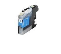 Compatible inkt cartridge LC-125XL c, LC125XL c voor Brother, van Go4inkt (LC121-LC123-LC127)