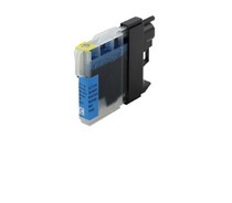 Compatible inkt cartridge LC-1100c, LC1100c voor Brother, van Go4inkt