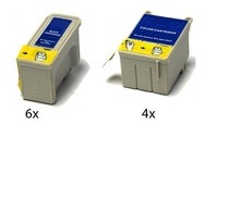 Epson T036 / T037 inktpatronen compatible (10 st)
