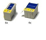 Epson 6xT040 / 4xT041 inktpatronen compatible (10 st)