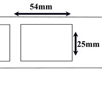 Dymo compatible Labels 54 x 25 mm (11352) (10 st)