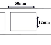 Dymo compatible Labels 50 x 12 mm (99017) (10 st)