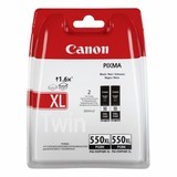 Canon PGI-550XL bk Twinpack (2st) inktpatroon origineel