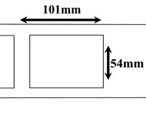 Seiko compatible labels 101 x 54 mm (SLP SRL) (10 st)