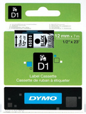 Dymo D1 tape S0720500 (45010) 12mm x 7m