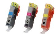 Compatible inkt cartridge CLI-526 (5xcmy), van Go4inkt. 