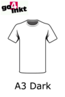 Huismerk T-shirt transfer papier dark (A3) 170g/m