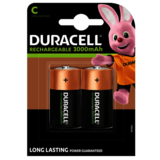 Duracell Rechargeable C 3000mAh batterijen (HR14/DC1400) oplaadbaar