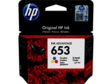 HP 653 clr inktpatroon origineel