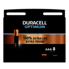 Duracell Optimum AAA batterijen MX2400 (8 stuks)