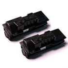 Kyocera Mita 1T02G60DE0, TK120 bk zwart duo pack toner 2x compatible