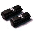 Kyocera Mita 1T02H20EU0, TK130 bk zwart duo pack toner 2x compatible