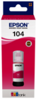 Epson 104 magenta inktflesje origineel