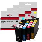 Compatible inkt cartridge PGI-2500XL bk/c/m/y voor Canon, van Go4inkt(4 st)