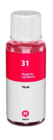 HP 31 magenta (m) inktfles compatible