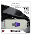 Kingston DataTraveler 64GB microDuo 3C USB-stick (DTDUO3CG3/64GB)
