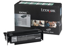 Lexmark 12A7415 bk toner origineel