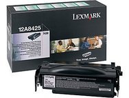 Lexmark 12A8425 bk toner origineel