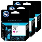 HP 711 m inktpatroon origineel (3-pack)