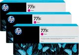 HP 771C m inktpatroon origineel (3-pack)