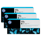 HP 771C mbk inktpatroon origineel (3-pack)