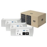 HP 83 bk inktpatroon origineel (3-pack)