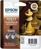 Epson T0511 bk inktpatroon origineel