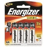Energizer Max AA/R06 (4 stuks)